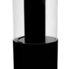 Pro Cylinder 125 Gallon Acrylic Setup Black